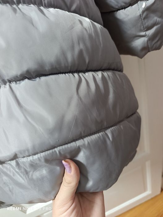 Geaca iarna moderna gri