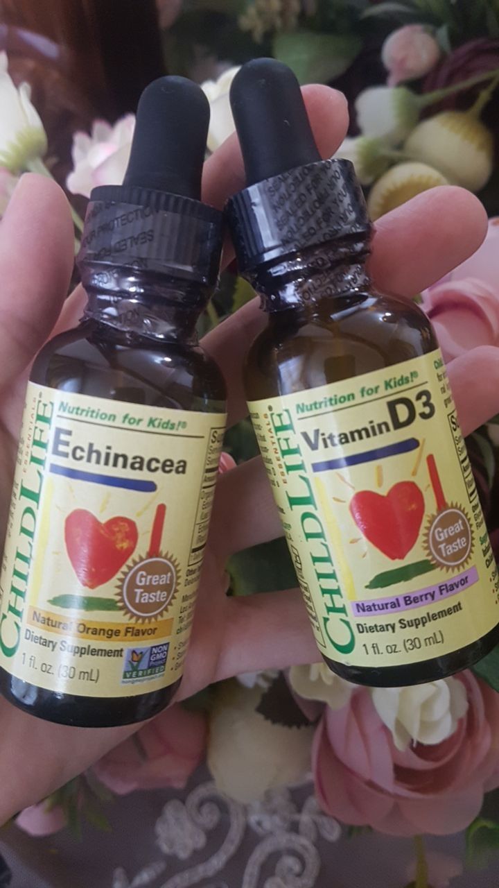 Bolalar uchun vitamin d3 child life . Echinacea exitatsea