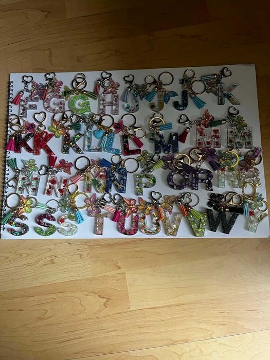 Ключодържатели с първата буква от името