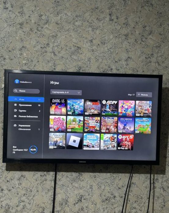 Xbox series s с двумя геймпадами