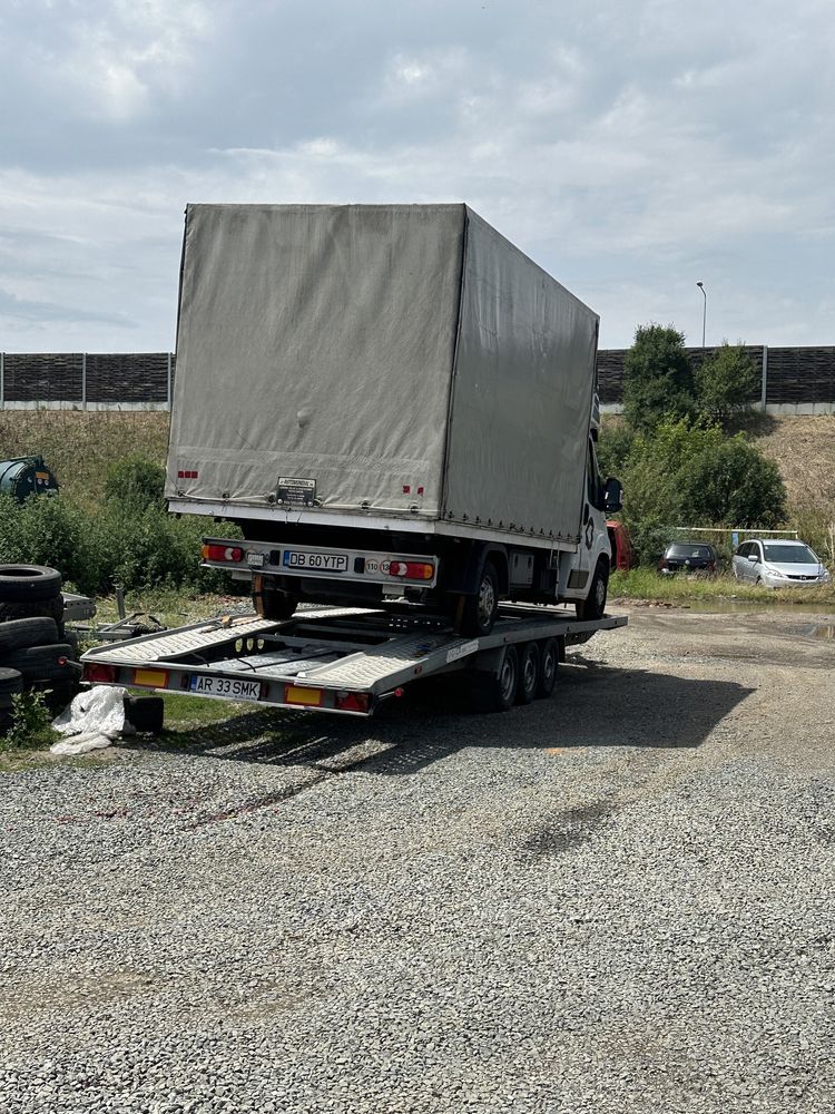 tractari auto asistenta rutieră NON STOP platforma ARAD