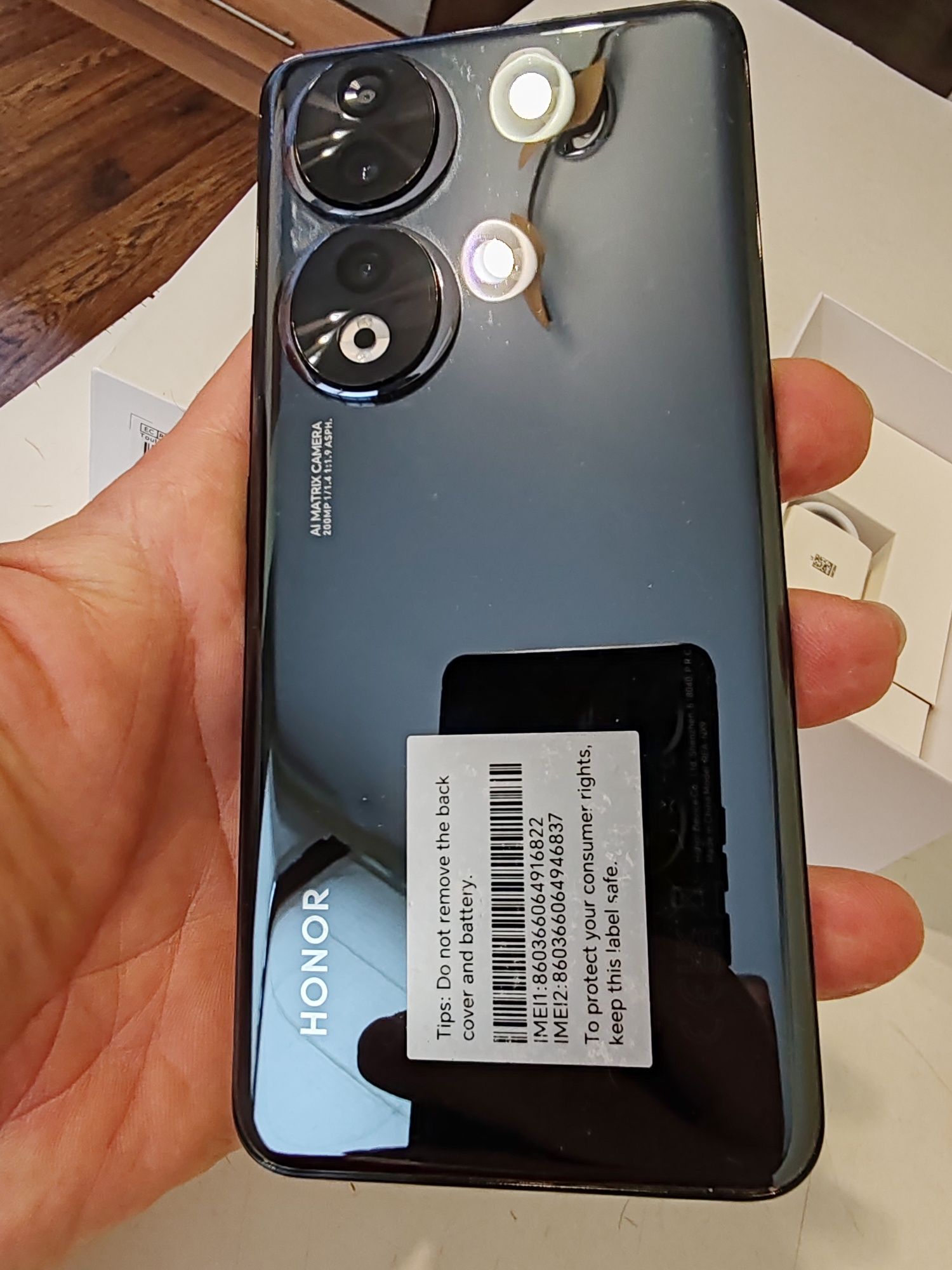 Смартфон Honor 90 12/512GB черен.