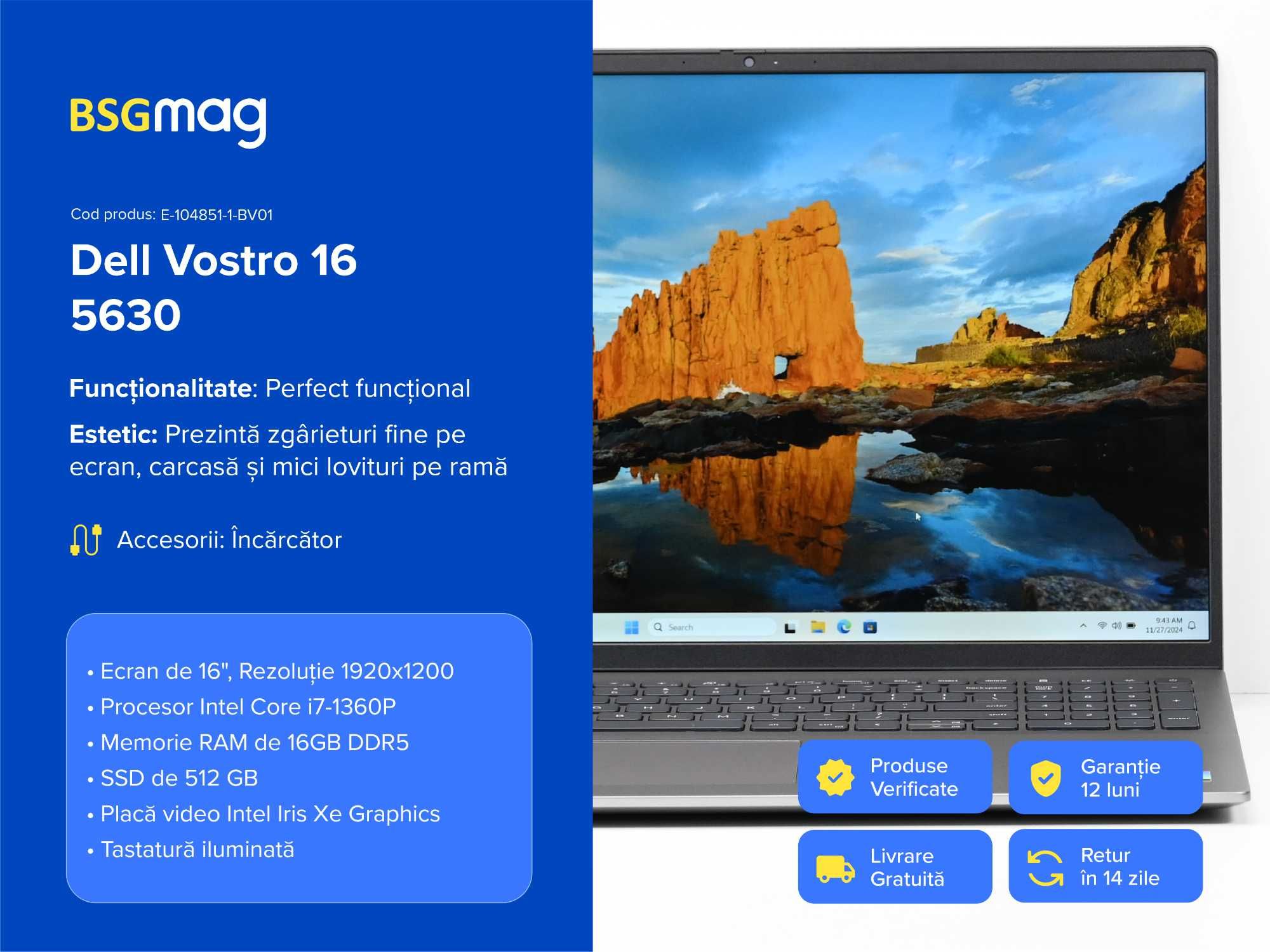 Laptop Dell Vostro 16 5630 - BSGmag
