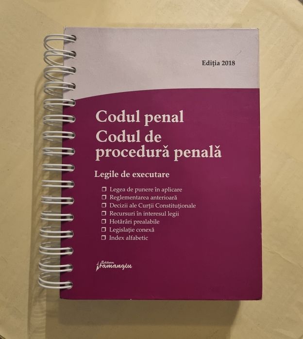 Set cărți cod penal, codul civil