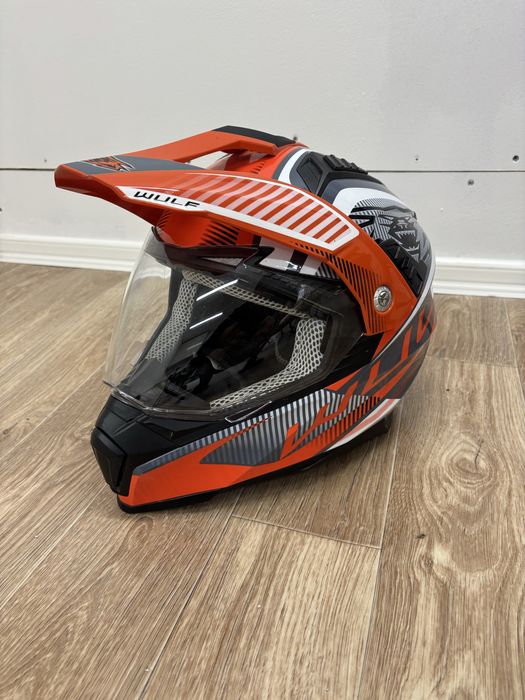 Мотокрос/ Ендуро каска Wolf sport  Optima