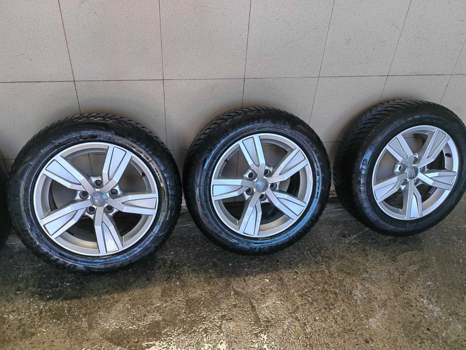 Vand Jante R16 Audi A4 B8 + Anvelope Iarna 205/60/R16