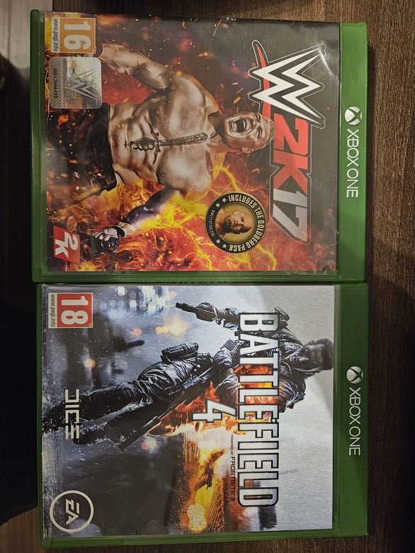 Xbox one 500gb, 2 manete și 12 jocuri