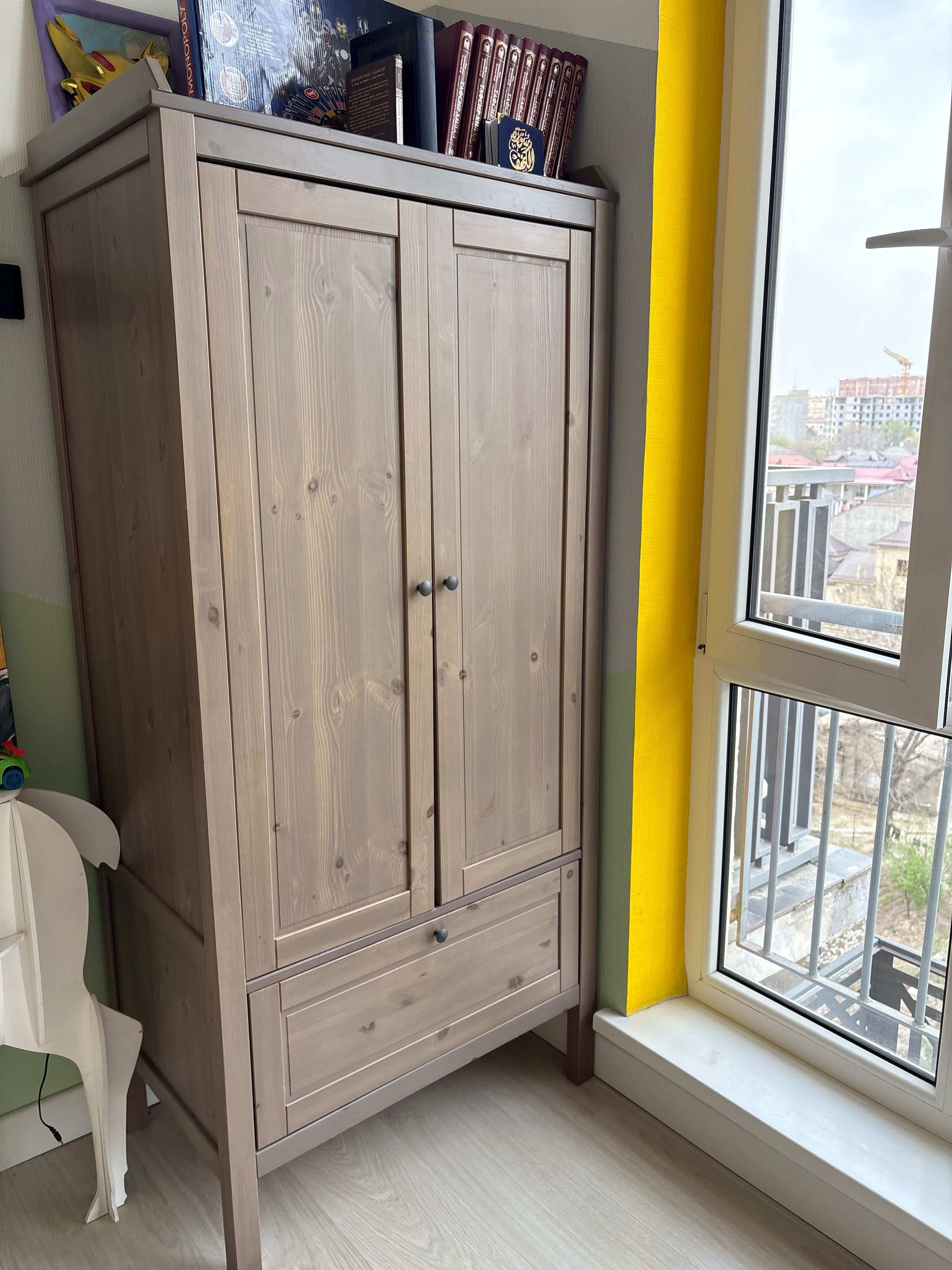 Кроватка от ikea модель sundvik + матрас + шкаф