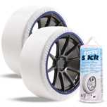 Huse lanturi textile antiderapante pentru zapada Easy Sock marimea M