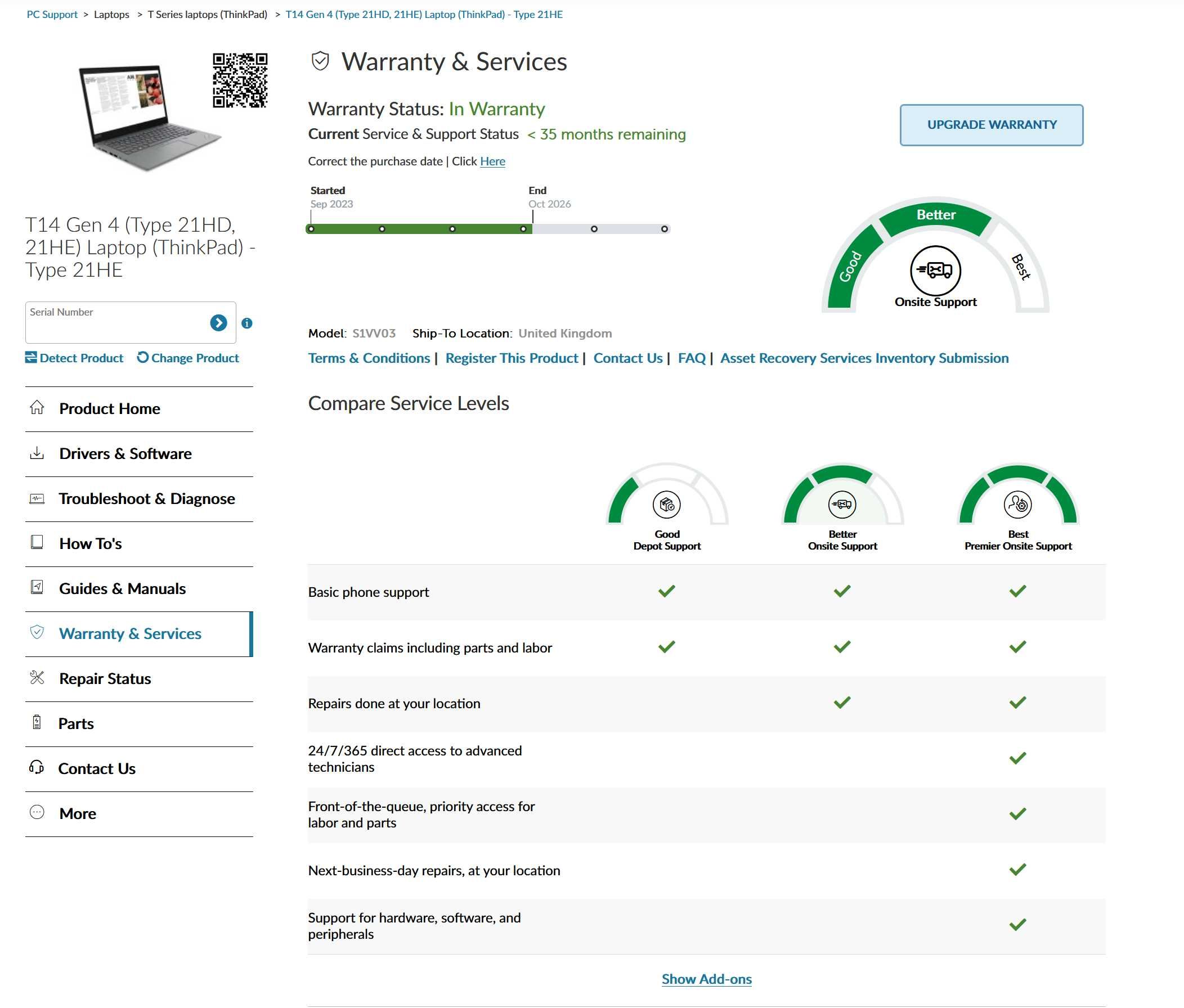 Нов лаптоп Lenovo T14 Gen 4 i7-1365U 32GB RAM 256GB SSD 3 г. гар-я