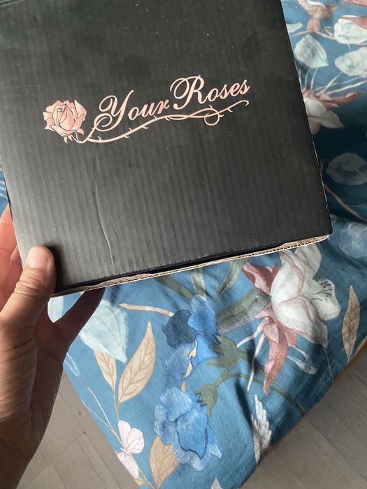 Trandafir criogenat in cupola