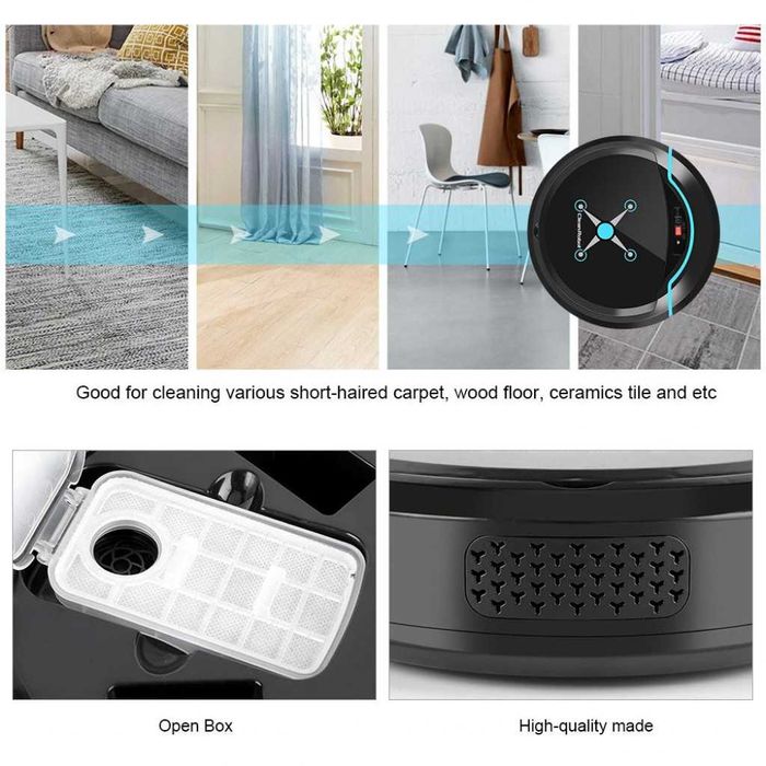 Прахосмукачка робот CleanRobot за всякакъв вид настилки ROBOT5