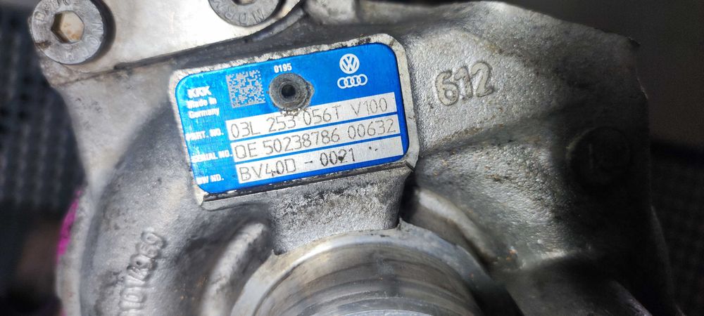 Turbo volkswagen vw pasat b7 2.0 tdi 140 cp CFFB