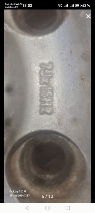 4 jante aliaj pentru wv 195/65/15