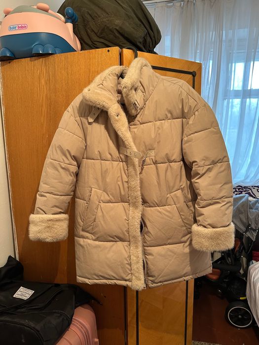 Мода разное куртка