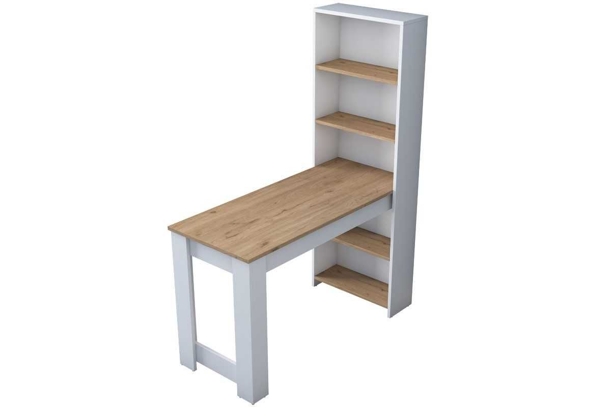 Работно бюро-етажерка Pawl 120x53.8x153.5cm - ПРОМОЦИЯ