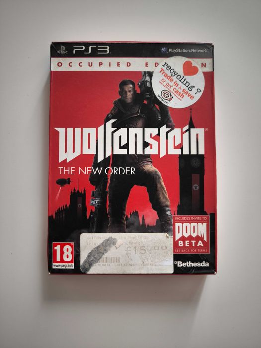 Wolfenstein New Order Occupied Edtion PS3 Playstation 3 ПС3