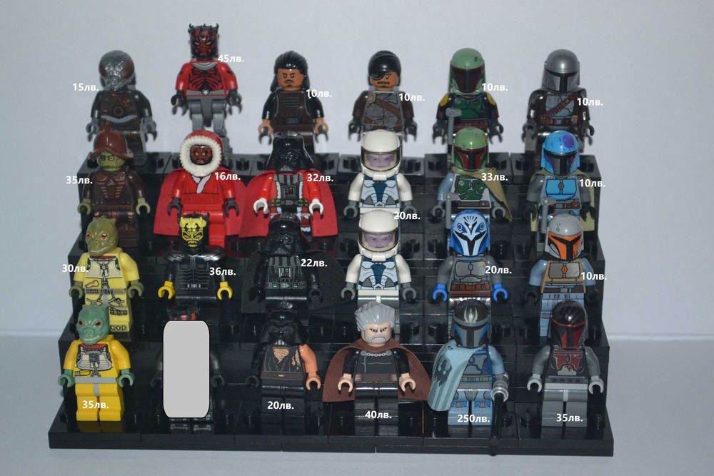 LEGO Star Wars минифигурки (3)