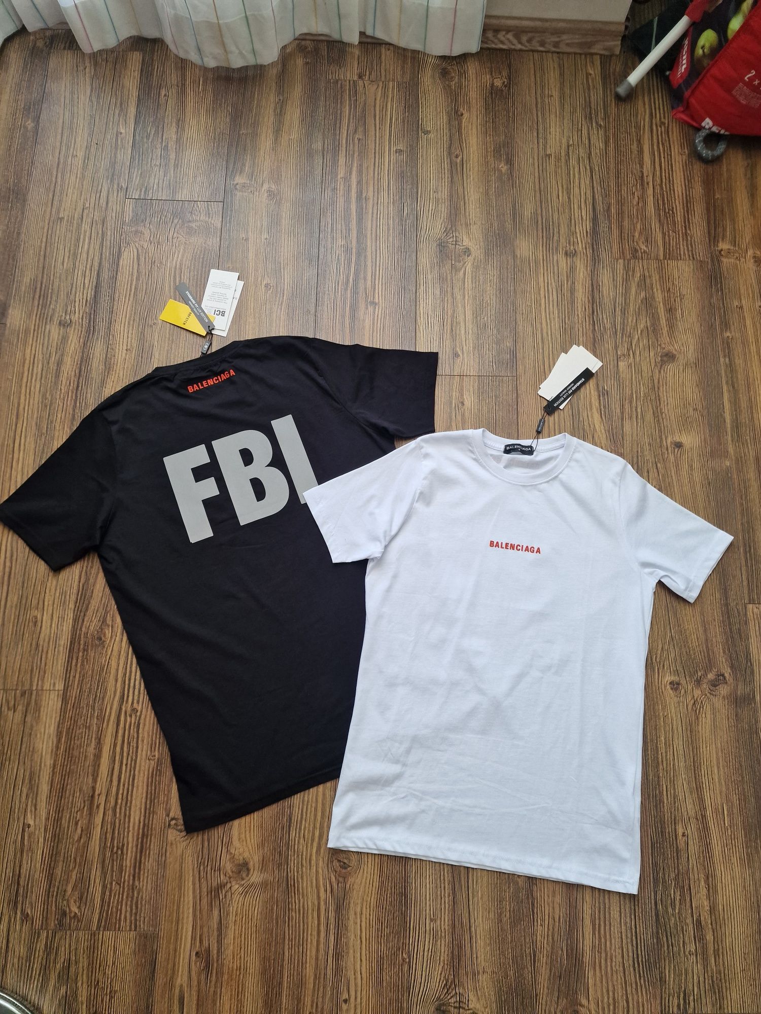 Страхотна мъжка тениска BALENCIAGA. размер S M L XL