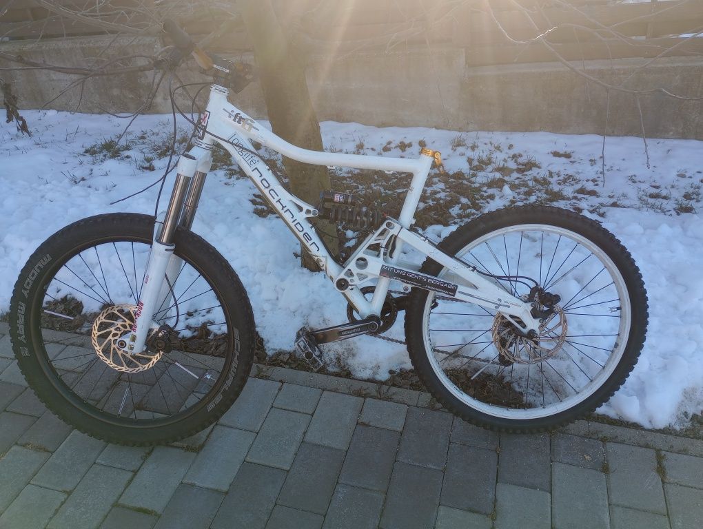 Bicicletă dh rockrider fr6 full suspension