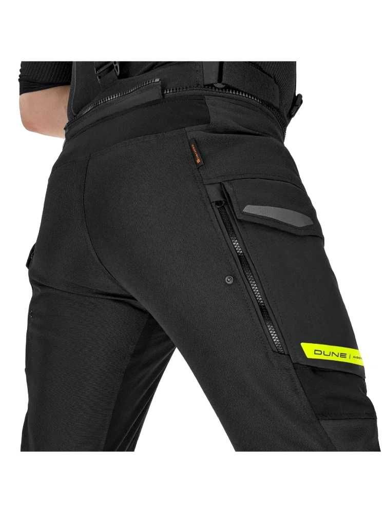 Дамски текстилен мото панталон SHIMA DUNE WP White/Fluo