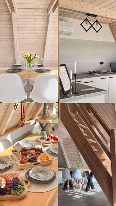 Cabana A-frame cu piscină de inchiriat Rachitele-Cluj