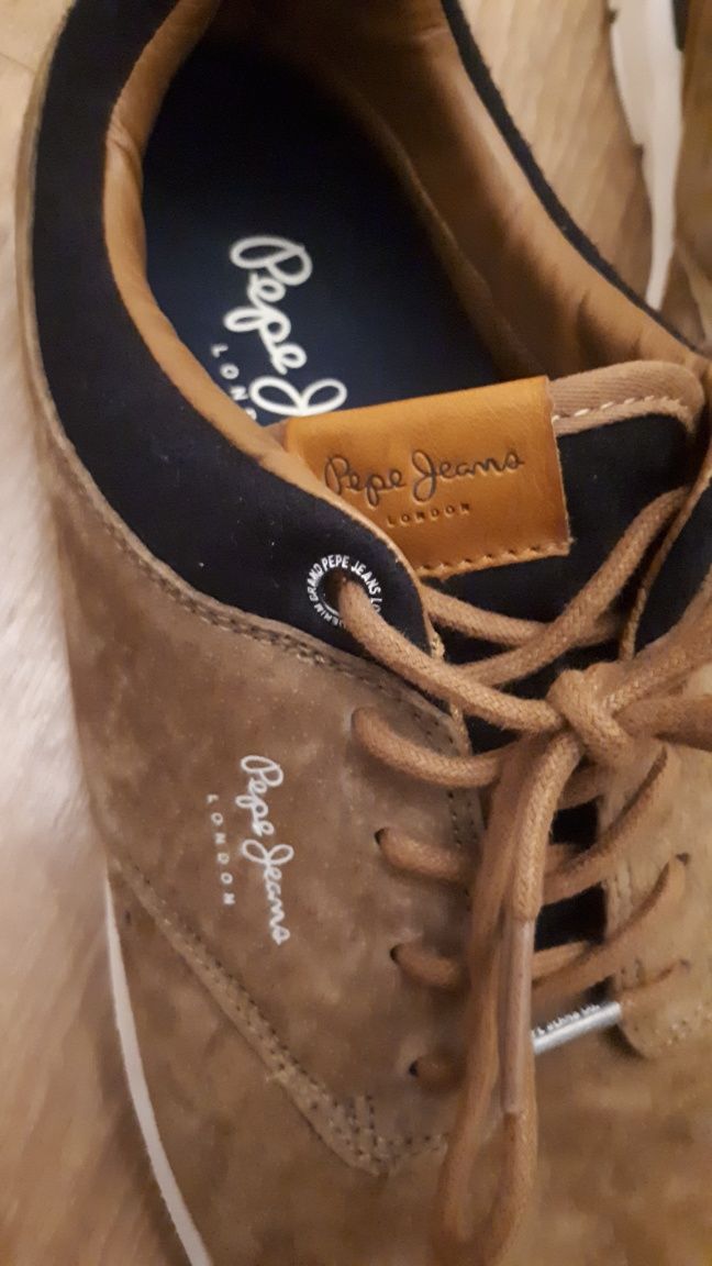 Мъжки летни велурени обувки Pepe Jeans