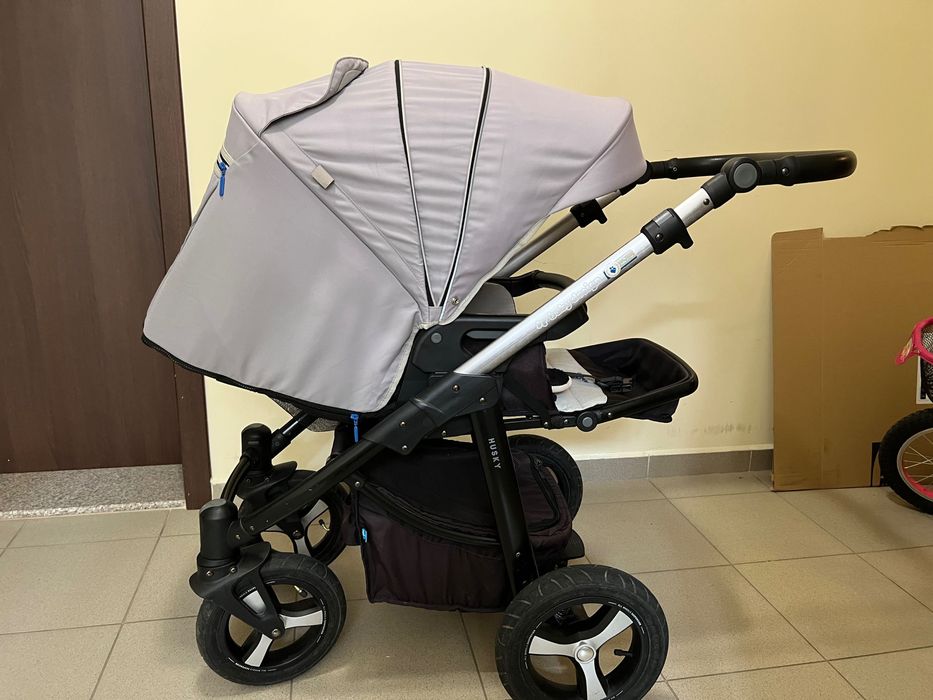 Комбинирана детска количка 3 в 1 модел Husky 2017 Babydesign