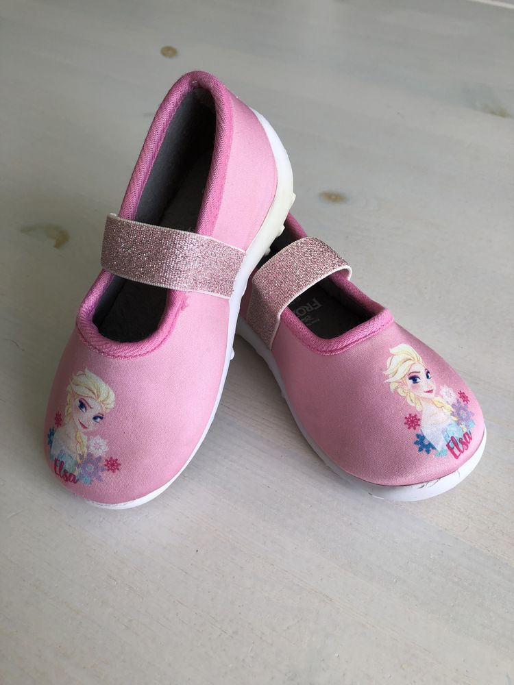 Pantofi fetite roz Frozen/Elsa marimea 23
