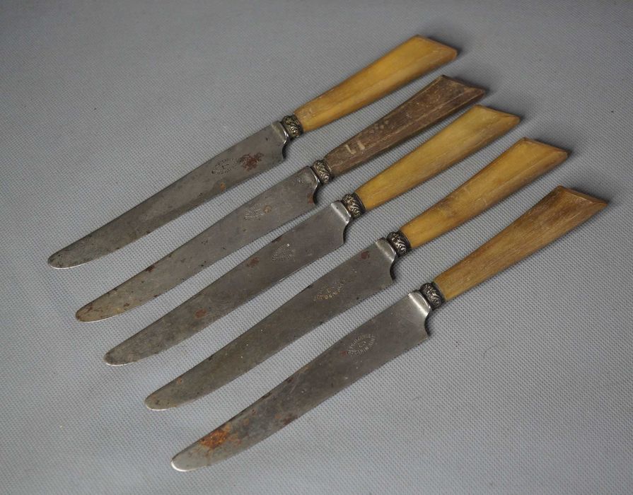 Veritable 5 Стари Френски ножа нож със сребро