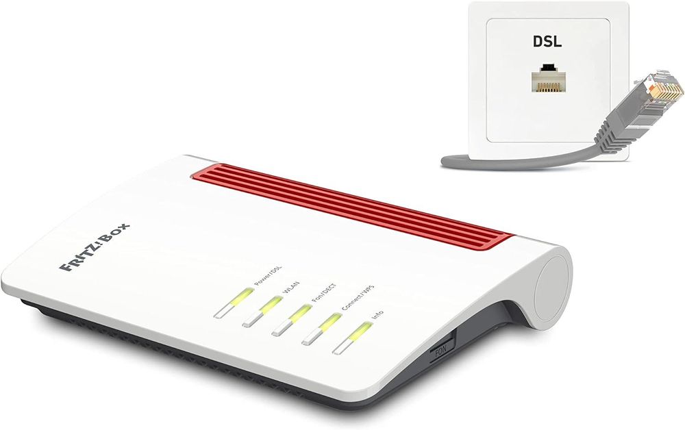 Router wireless FRITZ!Box 7510 – nou, sigilat, Gigabit, alb