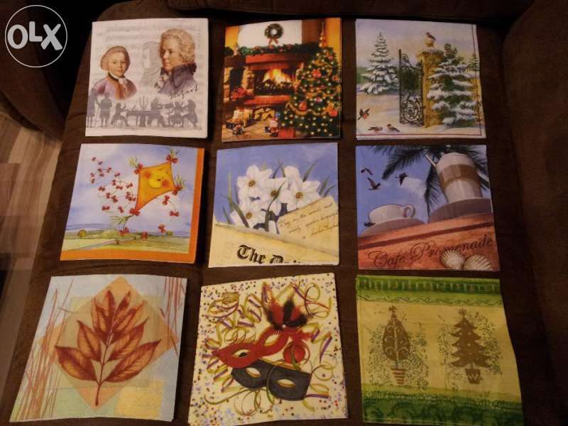 Салфетки за колекция 4