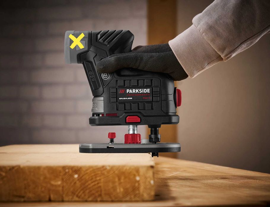 5Г.Гаранция Акумулаторна фреза PARKSIDE PERFORMANCE PPAKF 12 A1