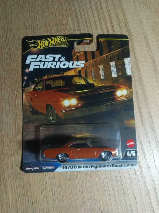 Hot Wheels Premium Fast&Furious 1970 Custom Plymouth Roadrunner
