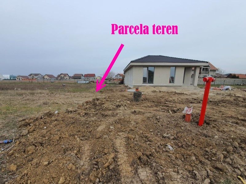 Parcela teren Nojorid (PUZ) la intrare str. ORHIDEELOR ( cu GAZ )