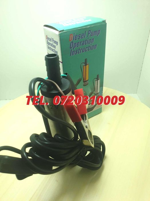 Pompa Submersibila Pentru Transfer Motorina Lichide 12v
