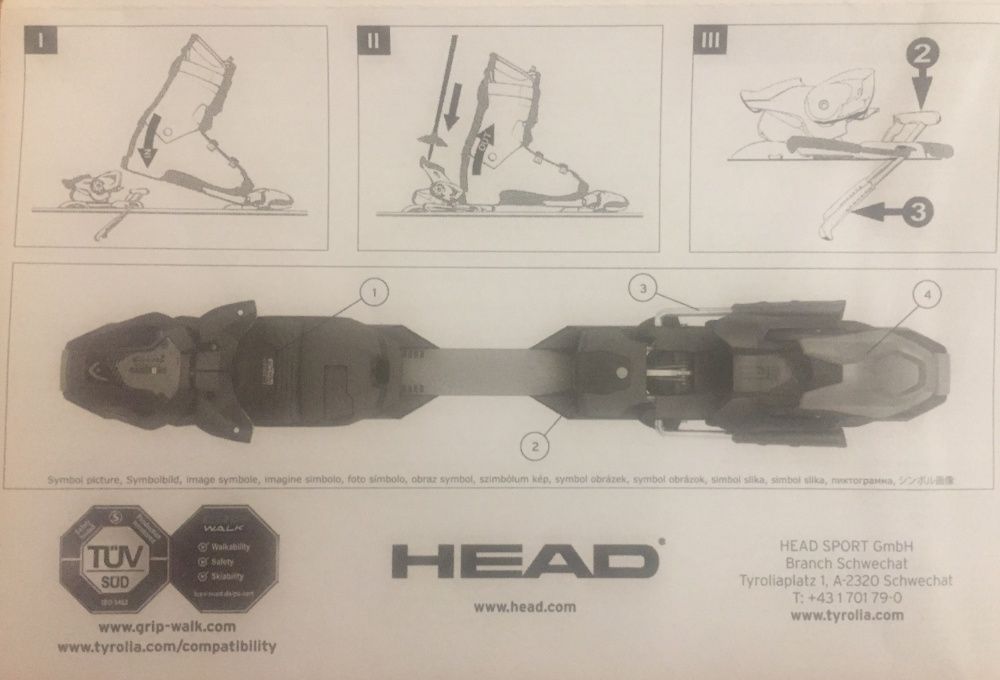 Vind legaturi ski bindings Head