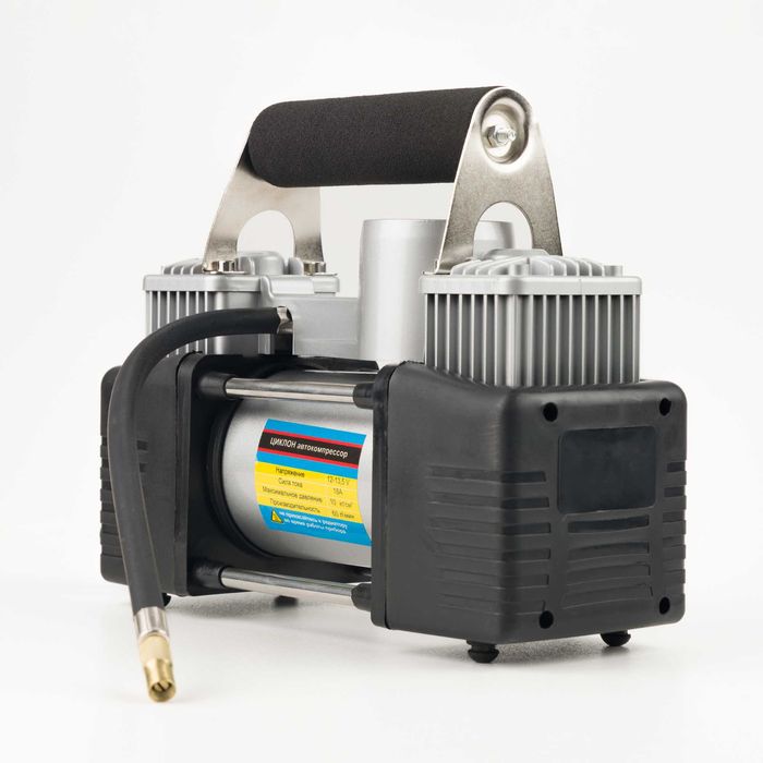 Двуботален СУПЕР МОЩЕН компресор ЦИКЛОН