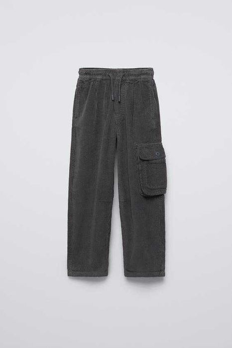 Карго панталон от рипсено кадифе ZARA / момче / 140 см
