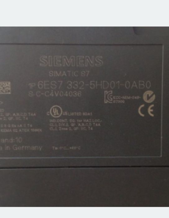 Module siemens i/o