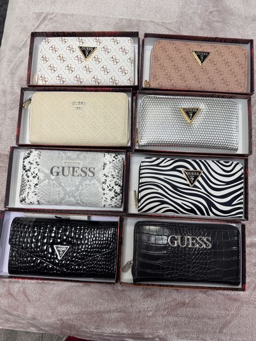 Portofel Guess piele ecologica 20/10 cm