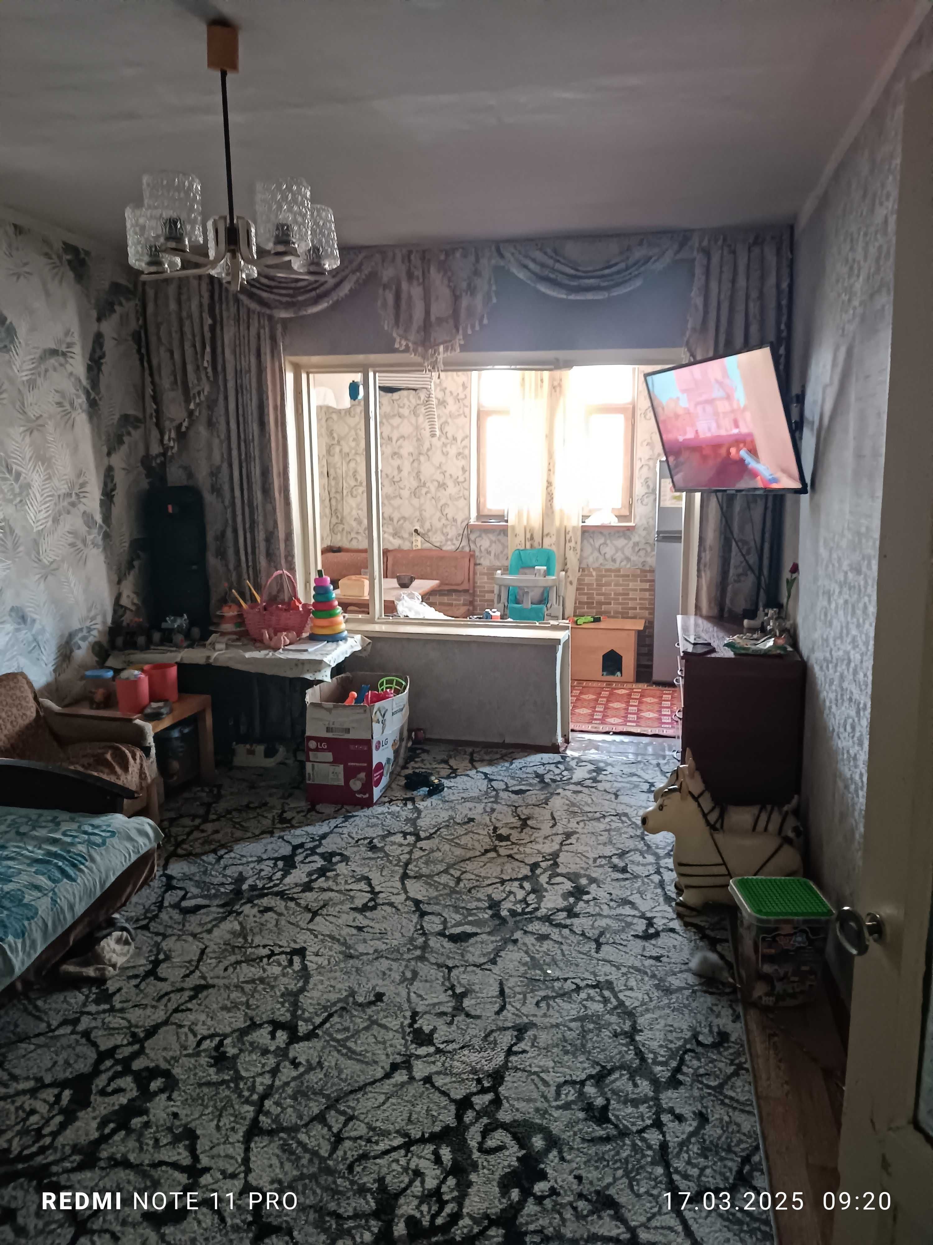 Квартира 2х комнатная переделанная в 3х