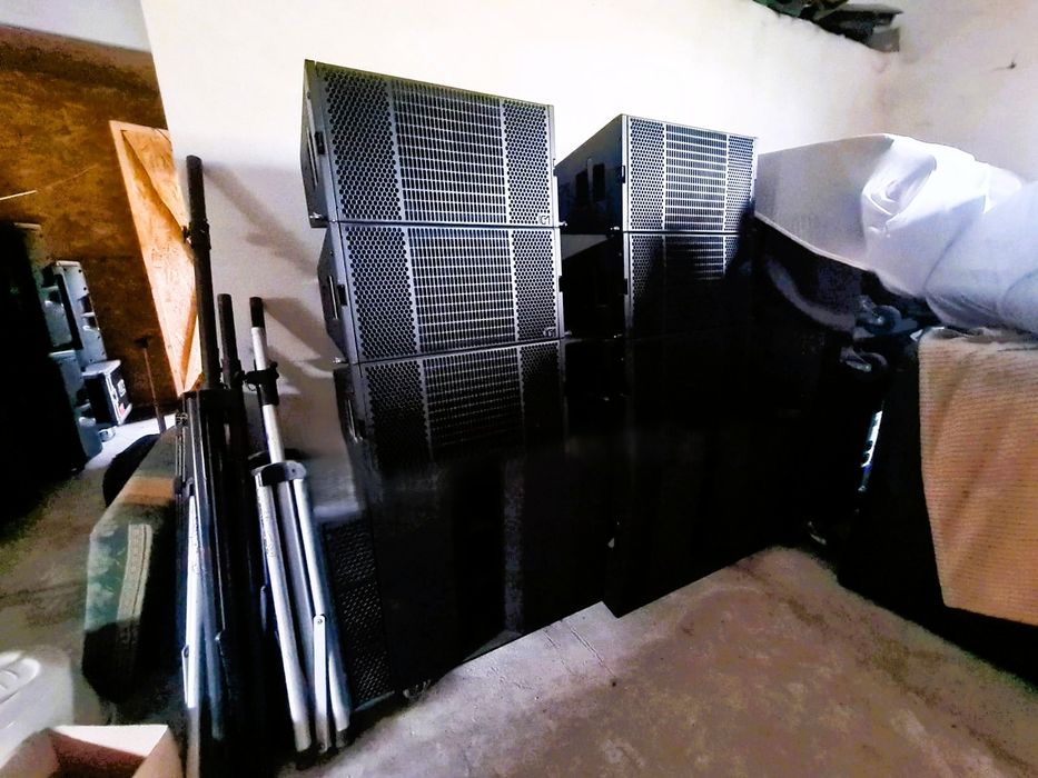 Line Array IG1 + 2 basi cu 4 difuzoare