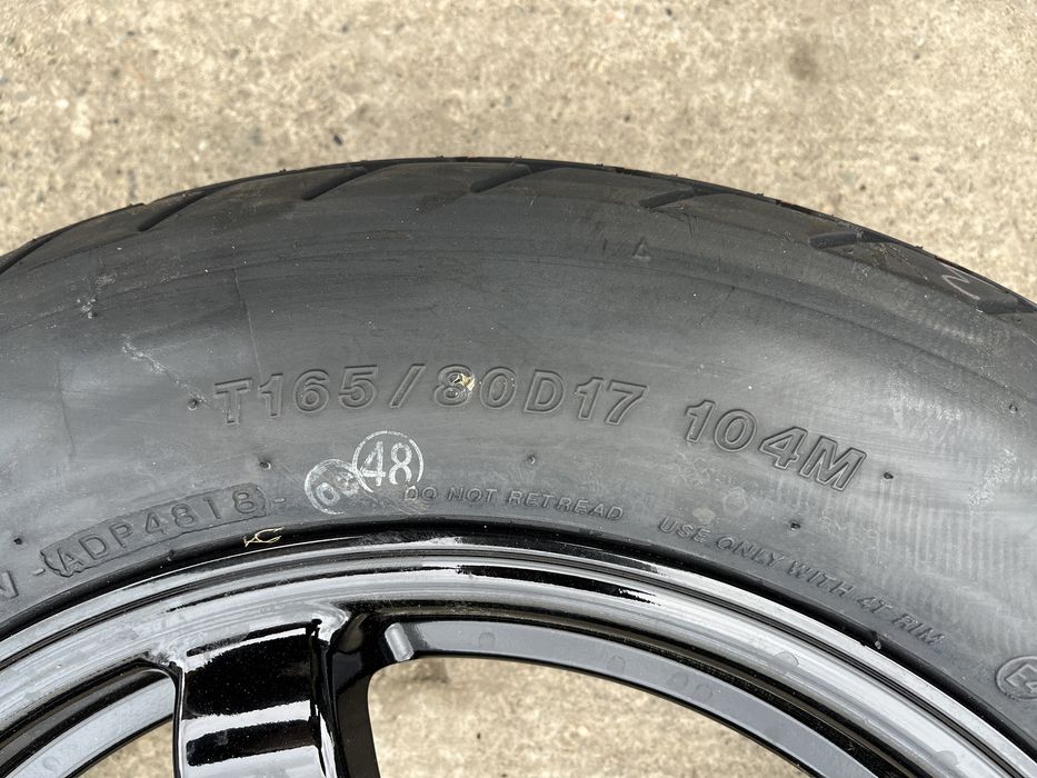 Roata / Janta rezerva slim T165/80D17 Toyota Rav 4