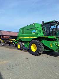 Combina agricola John Deere WTS 9640 i 2006 heder Biso VX 6.50 mClaas