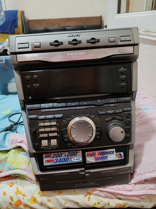 Продам муз центр Sony HCD RX- 80, без колонок рабочая