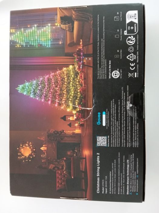 Govee Christmas String Lights 2 (Модел H70C5) – Смарт RGB гирлянда 30м