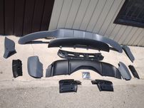 BMW X5 E70 рестайлинг губа диффузор