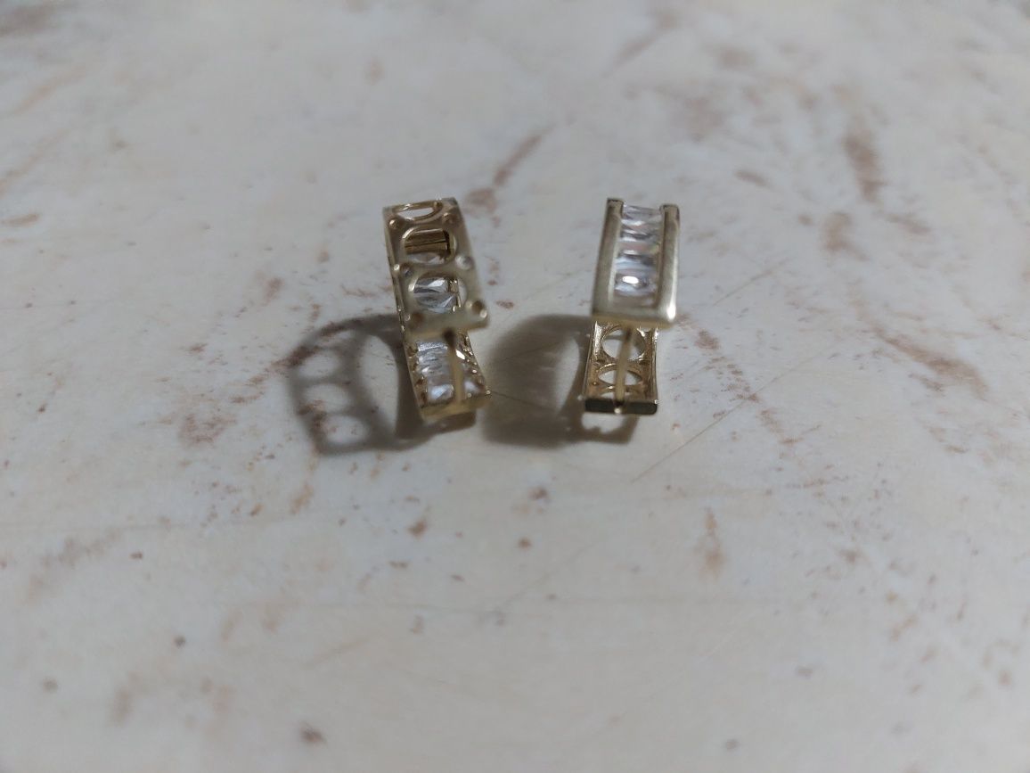 Cercei aur 14k ,4,80gr