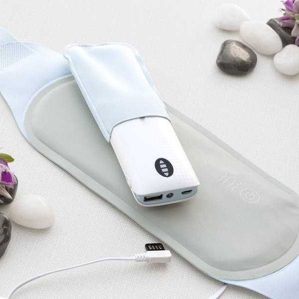 Centura termica electrica cu vibromasaj, reincarcabila USB 2000mAh